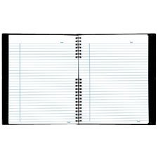 Livre de notes NotePro™ 150 pages (75 feuilles) noir