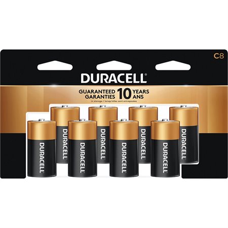Coppertop Piles AA Duracell - paquet de 8