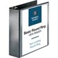 Presentation Round Ring View Binder 3 in. black