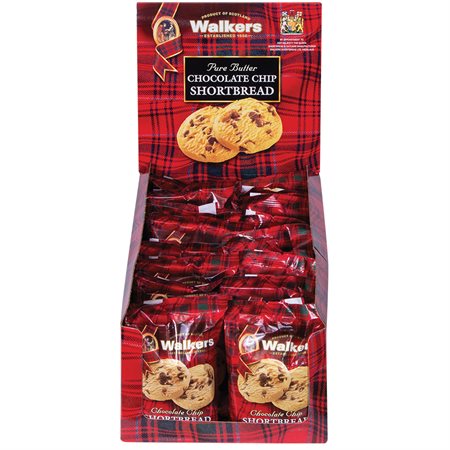 Walkers Cookies chocolate chip (box 20)