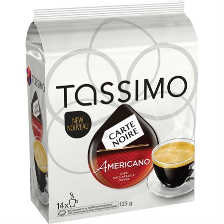 Dosette café Tassimo DOSETTES CAPUCCINO CARTE NOIRE - DOSETTES