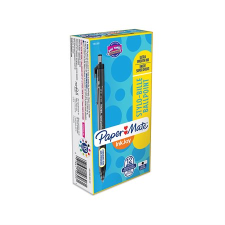 KERIFI Lot de 5 stylos à bille à encre gel pour prise de notes, pointe à  rebond, stylo à bille rétractable, pointe fine et lisse pour journal  intime, fournitures de bureau neutres