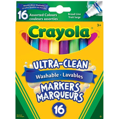Crayola® super tips marqueurs lavables - 50/paquet 744615