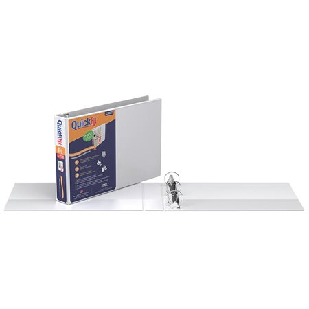 QuickFit Letter Size Antimicrobial Binder 1-1 / 2 in. - 275 sheets