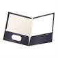 Showfolio™ Twin Pocket Portfolio Package of 25 navy