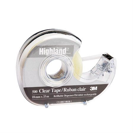 3M Highland Invisible Adhesive Tape - Refill (19mm x 33m) 261503