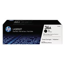 Cartouche de toner HP 36A Emballage économique (2)