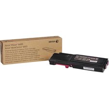 Cartouche de toner Phaser 6600/WorkCentre 6605 magenta