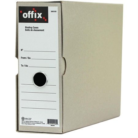 Offix® Binding Case Letter size, 12-1 / 2 x 3-1 / 2 x 9-1 /