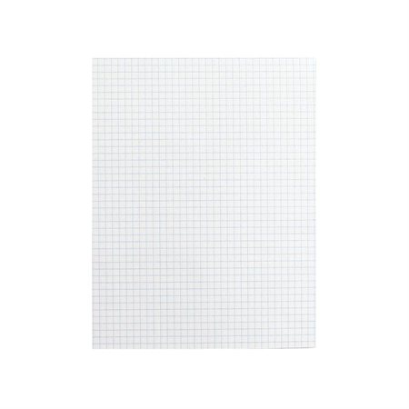 Offix® White Paper Pad quadruled, 4 sq. / in.