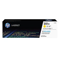 Cartouche de toner à haut rendement HP 201X jaune