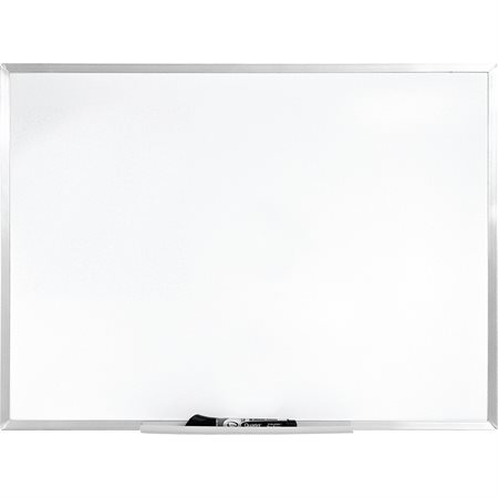 Tableau blanc effaçable à sec magnétique Total Erase® Prestige 2® Cadre  graphite 48 x