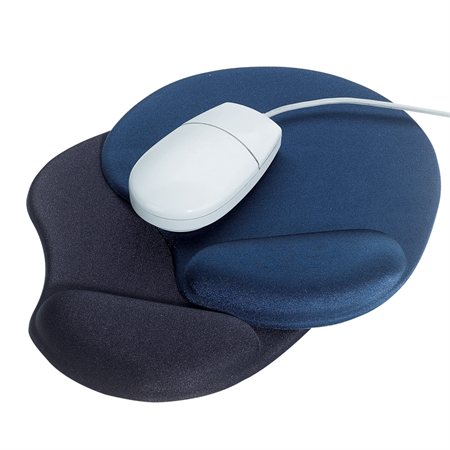 Mouse Pad and Gel Wrist Rest blue