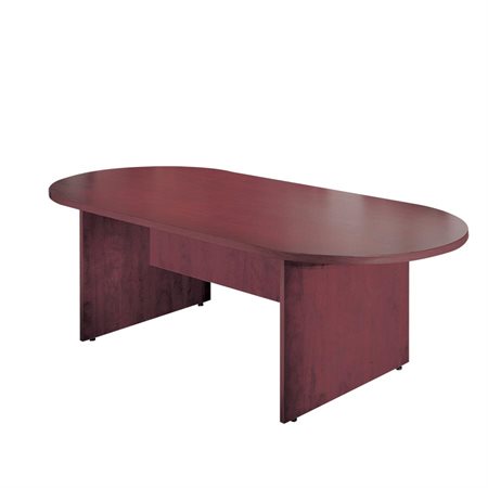 Racetrack Style Conference Table 71 x 35" mahogany