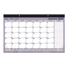 Monthly Desk Pad Calendar (2025) 17-3/4 x 10-7/8 in. English