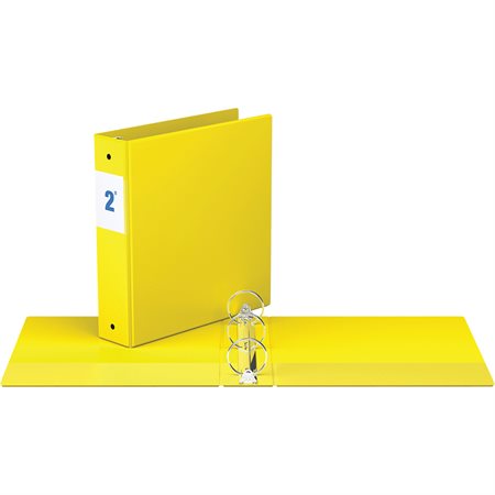 Round Ring Essential Binder 2 in. yellow