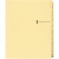 Offix® Alphabetical Litigation Index Dividers I