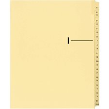 Offix® Alphabetical Litigation Index Dividers I