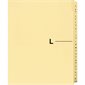 Offix® Alphabetical Litigation Index Dividers L