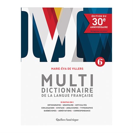 The Multidictionnaire 30th edition