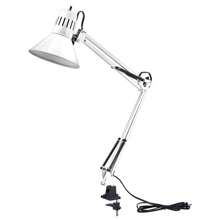 Lampe de Table Flexible Bras Oscillant Pince Montage Lampe de