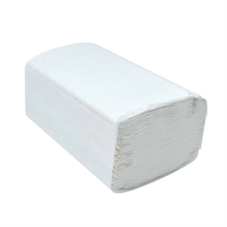 DuraPlus® Single Fold Paper Towels white