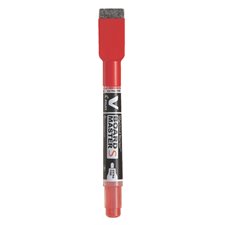 Begreen V Board Master S Dry Erase Marker extra fine bullet tip red