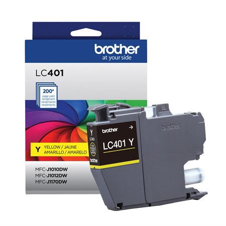 Cartouche Jet D'encre Brother Adaptable LC223 - Jaune - Spacenet